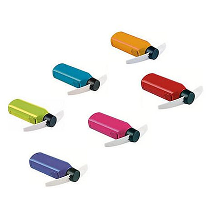 Coleman Cool Zephyr Mini Hand-Held Portable Fan, Two Fan Blade, 2 AA Batteries, Mixed 2000016471
