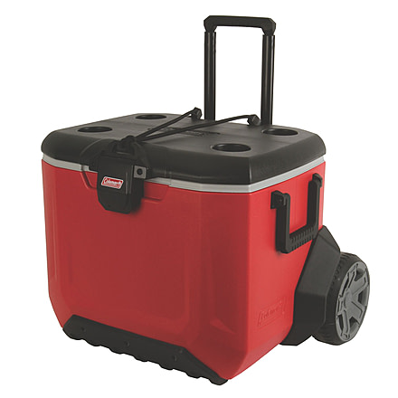 Coleman Cooler 55Qt Rugged 5865 Red,Gry,Blk C001, 3000004144
