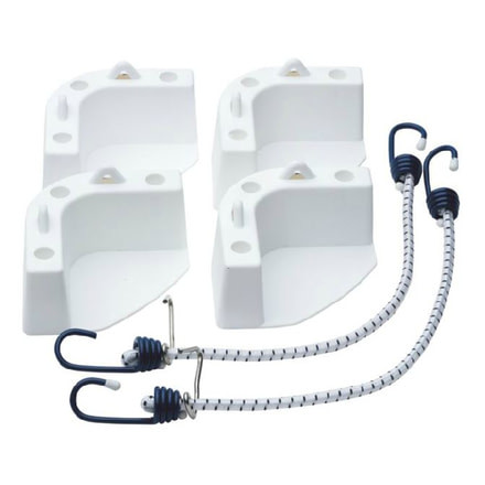Coleman Cooler Tie Down Kit, White 702-220T