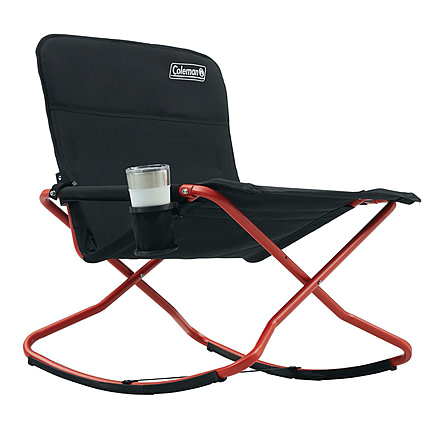 Coleman Cross Rocker Chair, Red, CM1010210002-20