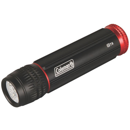 Coleman CT-9 LED Flashlight, 90 Lumens, Aluminum Body, Black 2000009451