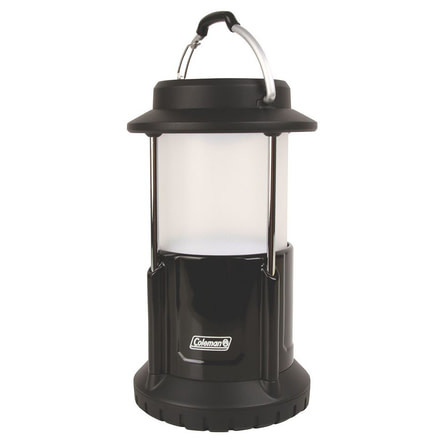 Coleman Divide Plus Pack-Away LED Lantern, 625 Lumens, 4-D Batteries, Black 2000025256