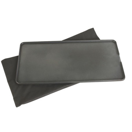 Coleman Even Temp Full Size Aluminum Griddle for Camping Stove, Black, Fits Coleman Even-Temp Stoves 2000020968