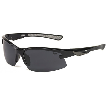 Coleman Fullforce Sunglasses - Black Frame and Smoke Lens 842749030975