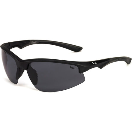 Coleman Magnum Sunglasses - Black Frame and White Flash Lens 842749030876