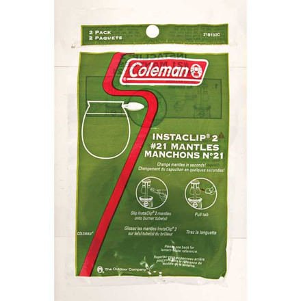 Coleman Insta-clip Mantles #21 2 Pk 21B132C