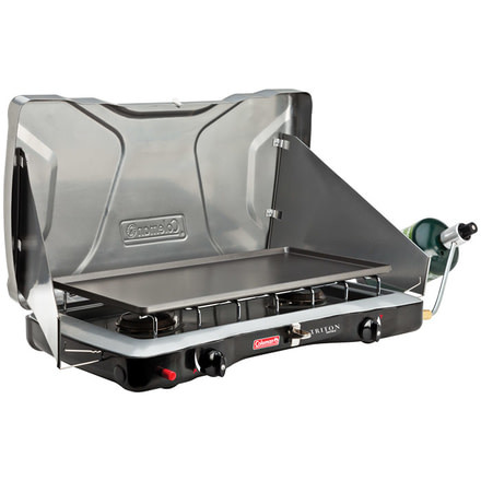 Coleman Outdoor Instastart Electric Ignite Propane Stove, 2 Burner, 2000020954