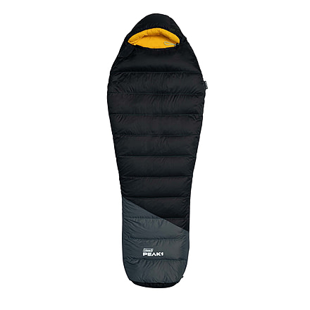 Coleman PEAK1 RDS Sleeping Bag, 20F, Black, CM1010410015-8