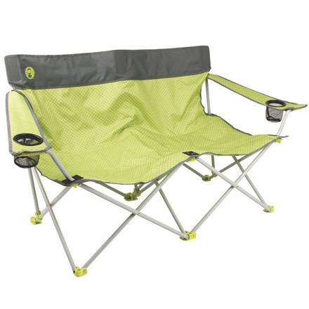 Coleman Quad Low Double Hatch Chair, Green 2000019354
