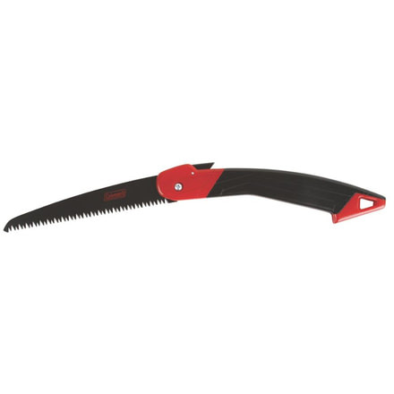 Coleman Rugged Folding Saw, Steel Blade, Red / Black, Length 16 in 2000025203
