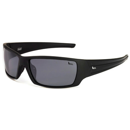 Coleman Saber Sunglasses - Black Frame and Smoke Lens 842749031118
