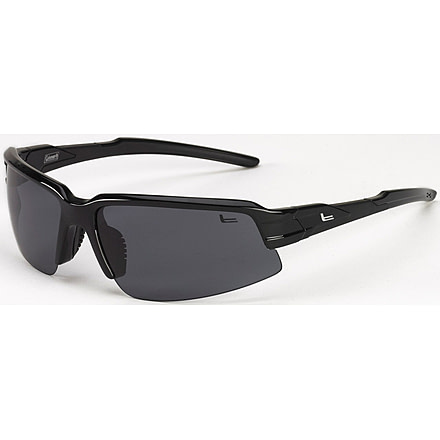 Coleman TechForce Sunglasses - Black Frame and Smoke Lens 842749030821