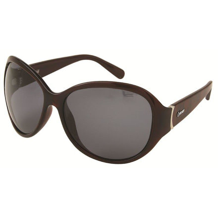 Coleman TR90 Fashion 6515 Polarized Sunglasses - Burgundy Frame, Smoke Lenses CC2 6515-C2