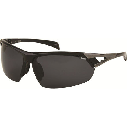 Coleman TR90 Sport 6502 Polarized Sunglasses - Black Frame, Smoke Lenses CC2 6502-C1