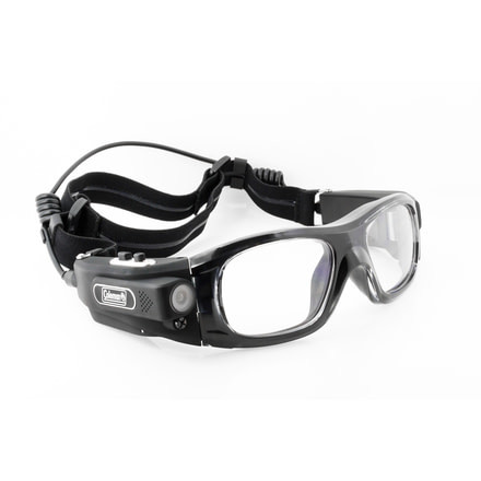 Coleman VisionHD 1080p HD / 5.0 MP Wearable POV Sports Digital Camera &amp; Video Safety Goggles, Black G5HD-SPORT