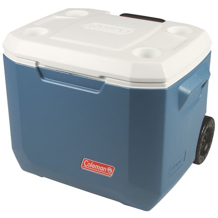 Coleman Xtreme 5 - 50 Quart Wheeled Cooler, 5882, Blue, Holds 84 Cans 3000005153
