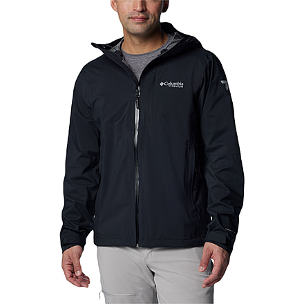 Columbia Ampli-Dry II Shell Jacket - Mens, Black, Extra Large, 2071061010-XL