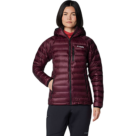 Columbia Arctic Crest Down Hooded Jacket - Womens, Moonvista, Extra Small, 2086071607-XS