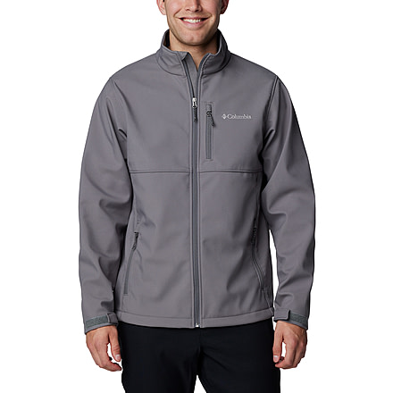 Columbia Ascender Softshell Jacket - Mens, City Grey, L, 1556531-023-L