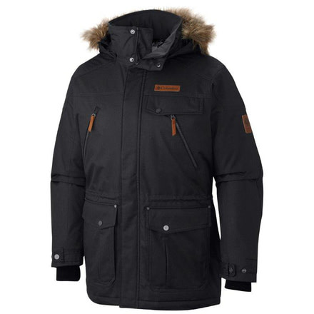 Columbia Barlow Pass 550 TurboDown Jacket - Men's-Black-XX-Large