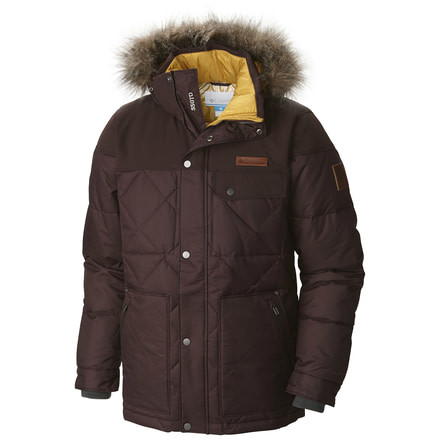 Columbia Barlow Pass 550 TurboDown Quilted Jacket - Men's-New Cinder-Medium