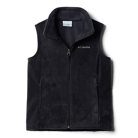 Columbia Benton Springs Fleece Vest, Black, 2XS - Girls, 1620891010-XXS