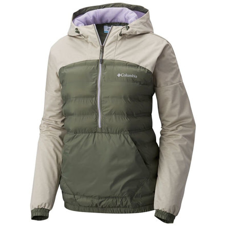 Columbia Bonus Mile Hybrid Pullover Jacket - Womens, Cypress, Flint Grey, L 1770851316L