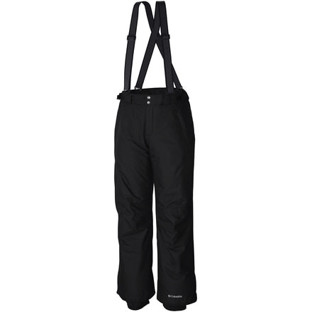 Columbia Bugaboo Omni-Heat Suspender Pant-Black-Small-Regular Inseam