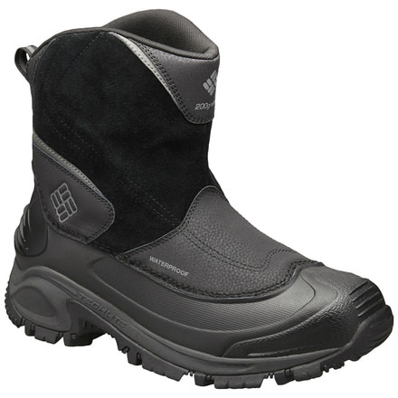 Columbia Bugaboot II Slip Winter Boot - Men's-Black/Charcoal-Medium-8.5
