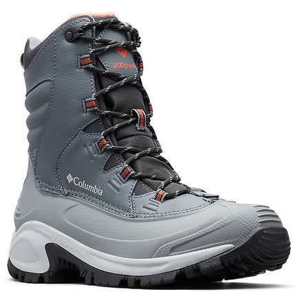 Columbia Bugaboot III Boot - Womens, Graphite/Red Canyon, 9 US, Medium, 1791281053-9