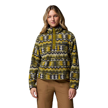 Columbia Helvetia II Printed Cropped Half Snap - Womens