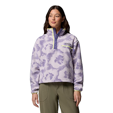 Columbia Helvetia II Printed Cropped Half Snap - Womens