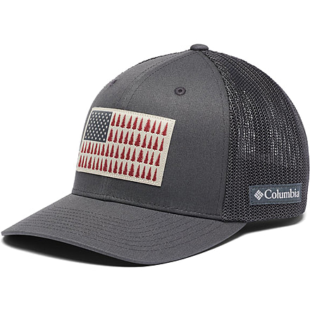 Columbia Tree Flag Mesh Ball Cap