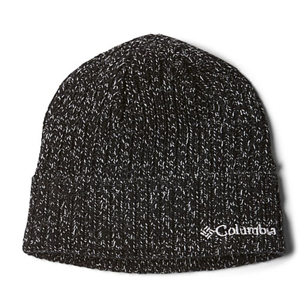 Columbia Watch Cap, Black and White Marled, One Size, 1464091012-O/S