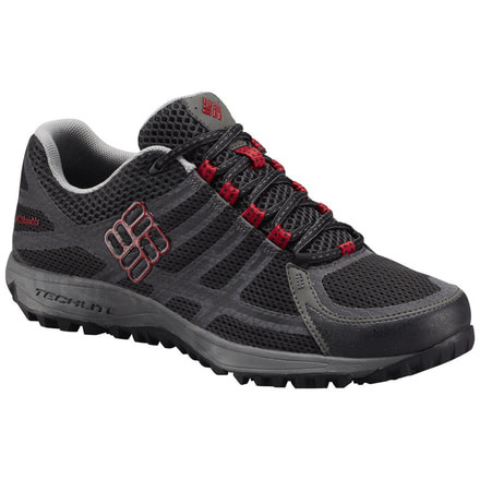 Columbia Conspiracy III Hiking Shoe - Men's-Black/Intense Red-Medium-11 US
