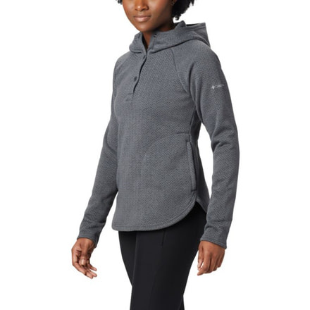 Columbia Darling Days II Pullover Hoodie, Shark, S - Womens, 1802581011-S