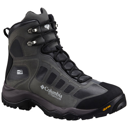 Columbia Daska Pass III Titanium OutDry Extreme Hiking Boot - Men's-Black/White-Medium-10