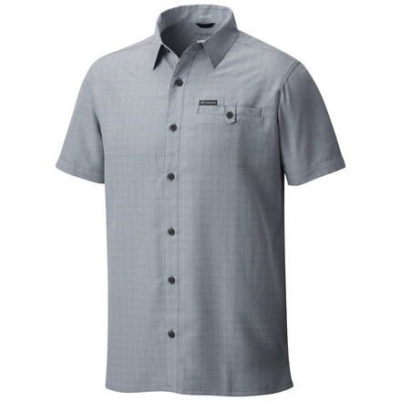 Columbia Declination Trail II Short Sleeve Shirt - Men's -Cirrus Grey/Ombre-Medium