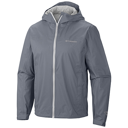 Columbia EvaPOURation Jacket - Men's-Grey Ash-Medium