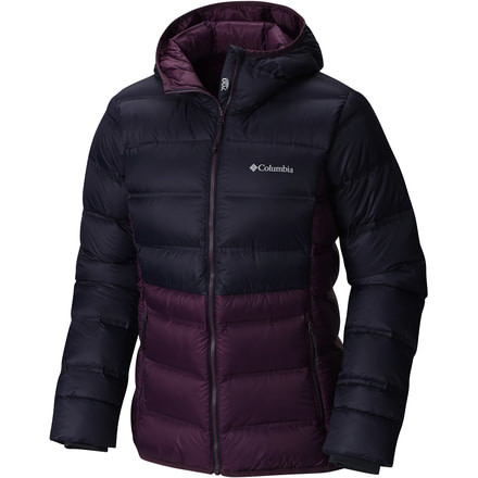 Columbia Explorer Falls Hooded Jacket - Women's-Dusty Purple/India Ink-Medium
