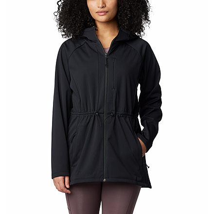 Columbia Flora Park II Softshell Jacket - Womens, Black, Large, 2084991010BlackL