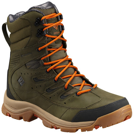 Columbia Gunnison Plus Leather Omni-Heat Winter Boot - Men's-Nori/Desert Sun-Medium-9
