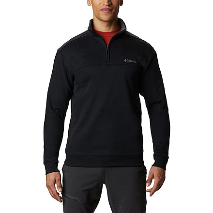 Columbia Hart Mountain II Half Zip Sweatshirt - Mens, Black, XXL, 1411621-010-XXL
