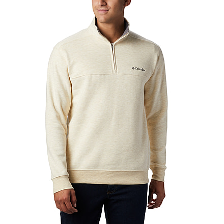 Columbia Hart Mountain II Half Zip Sweatshirt - Mens, Oatmeal Heather, XXL, 1411621-242-XXL
