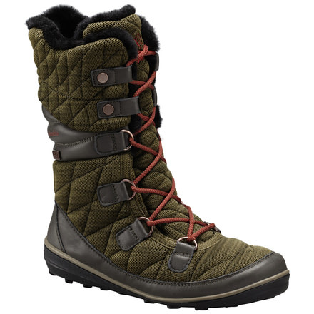 Columbia Heavenly Chimera Omni-Heat OutDry Winter Boot - Women's-Nori/Rusty-Medium-8