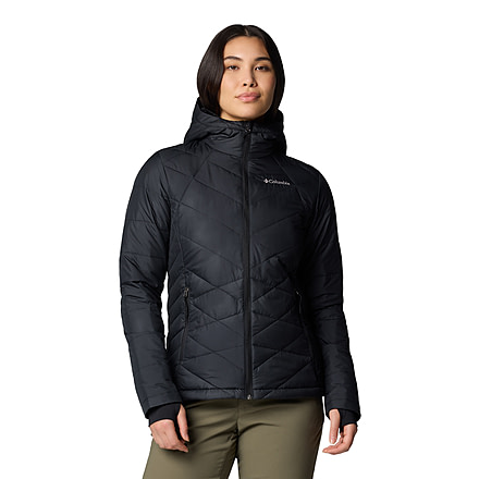 Columbia Heavenly Hooded Jacket - Womens, Black, S, 1738151-012-S