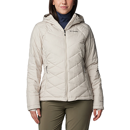 Columbia Heavenly Hooded Jacket - Womens, Dark Stone, L, 1738151-278-L