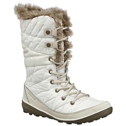 Columbia Heavenly Omni-Heat Winter Boot - Women's-Salt/Fawn-Medium-10.5