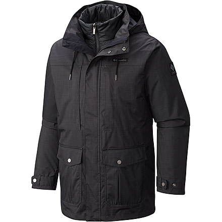 Columbia Horizons Pine Interchange Jacket - Men's-Dark Moss-Small