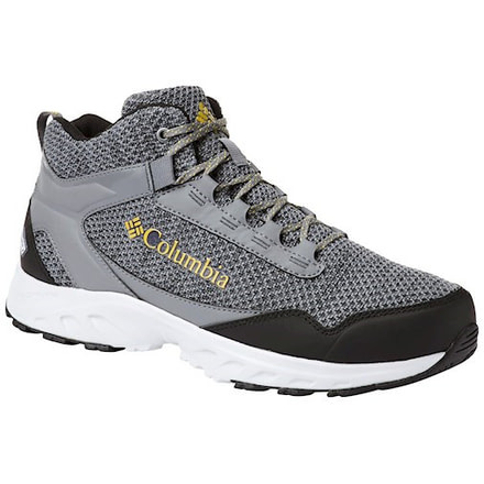 Columbia Irrigon Trail Mid Knit Outdry Boots - Mens, Ti Grey Steel/Antique Moss, Medium, 9.5, 1831941033-9.5
